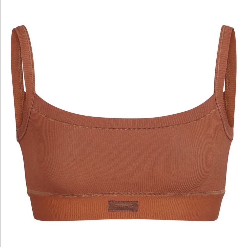 Skims soft lounge bralette copper